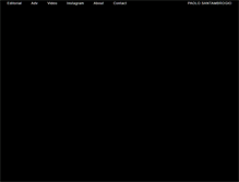 Tablet Screenshot of paolosantambrogio.com